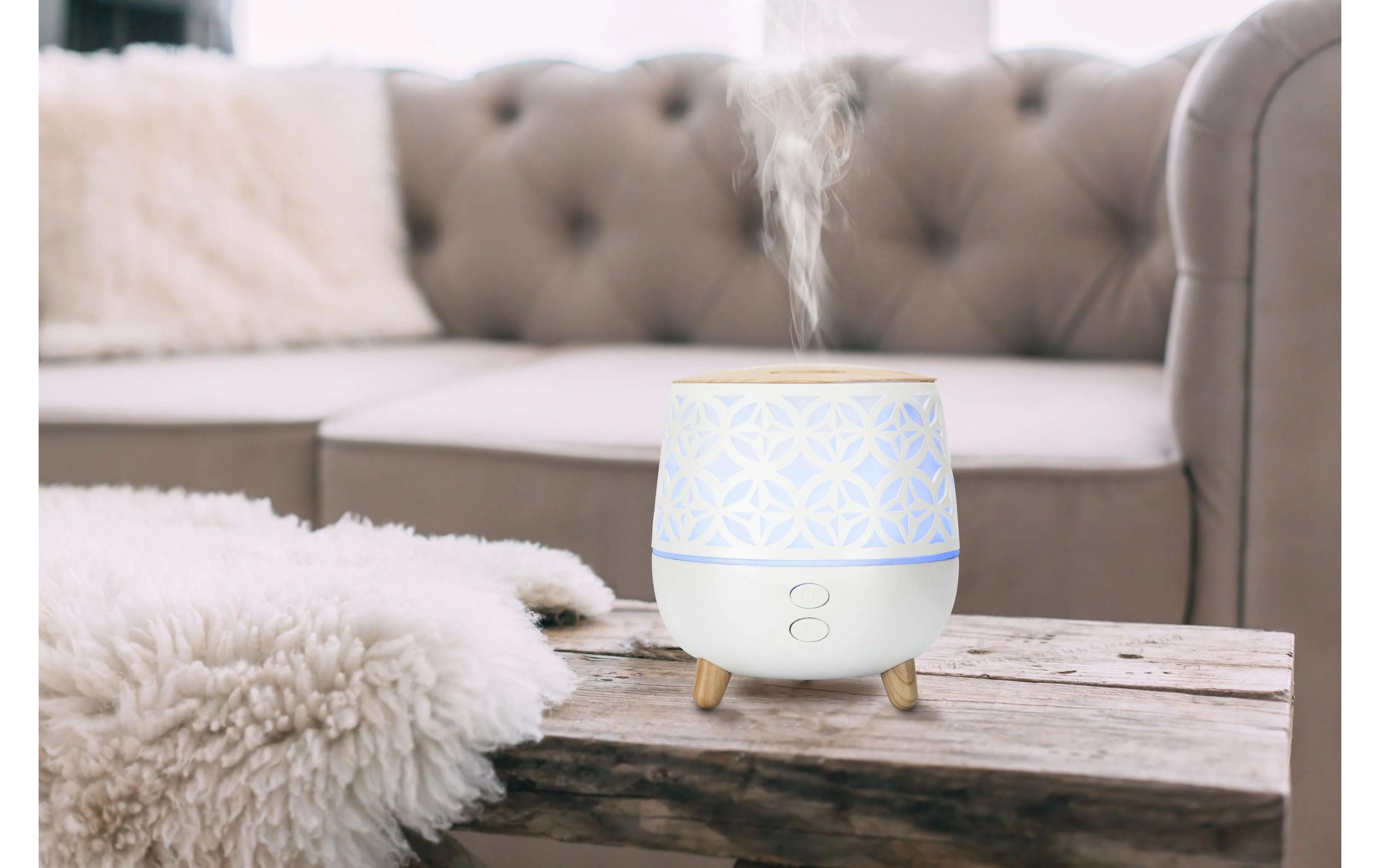 Aromavernebler Talia 15 m²Aroma-Diffusor, Luftbefeuchter und Nachtlicht