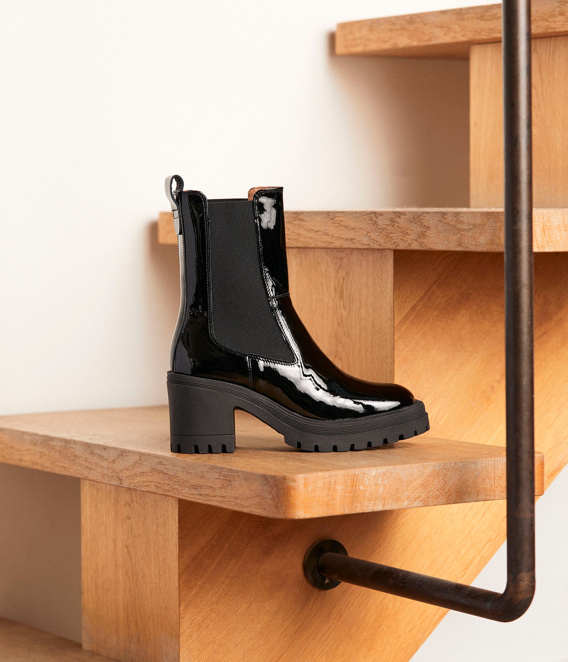 Chelsea boots vernies Alixia