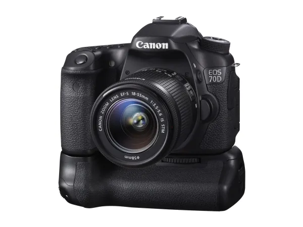 Canon EOS 70D - Digitalkamera - SLR - 20.2 MP - APS-C - 1080p - 3x optisk zoom EF-S 18-55 mm IS STM objektiv - Wireless LAN