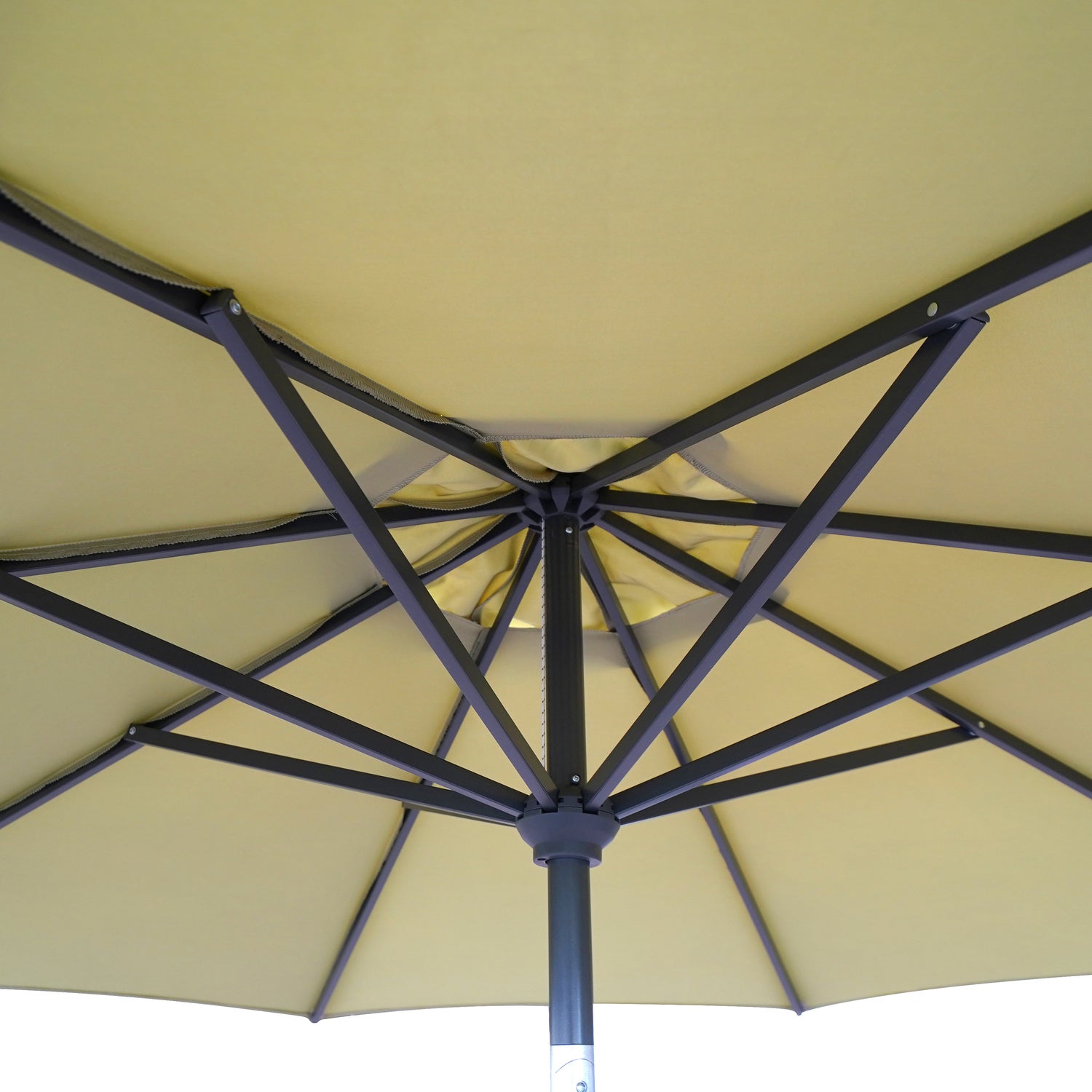 Intratuin parasol Trinidad olijfgroen 80+UV D 250 cm