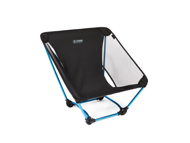HELINOX Campingstuhl Ground Chair Blau/Schwarz Leichter Campingstuhl