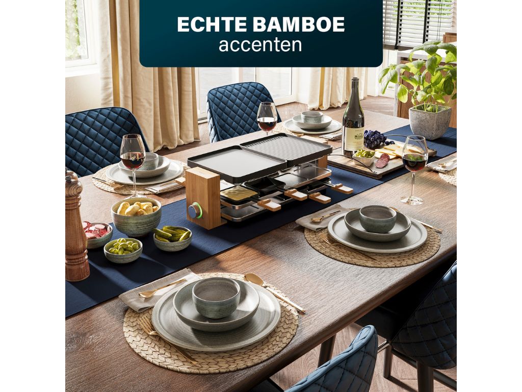 Princess 162918 Raclette - Bamboo