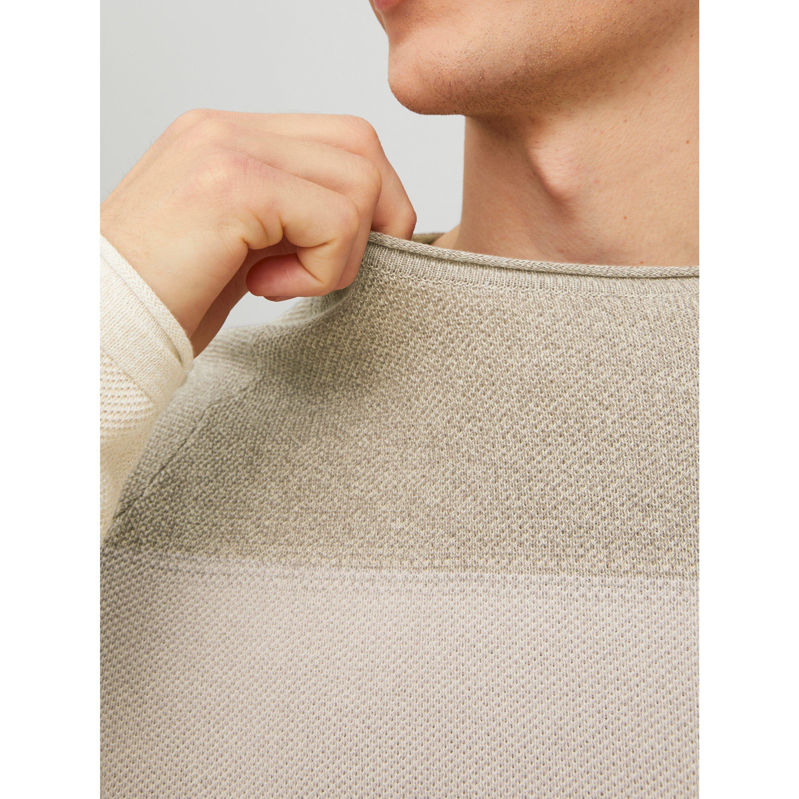 Jack and Jones Hill Crew Knit Sweatshirt