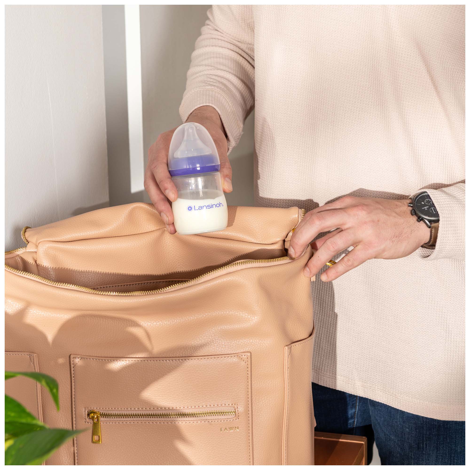 Lansinoh babyfles starterset Natural Wave - startersets - Prénatal