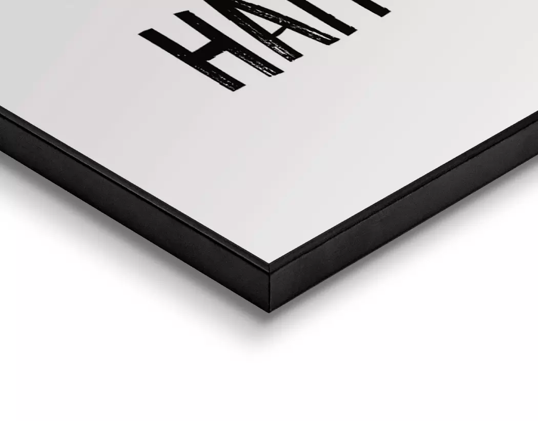 Wandbild 20 x 30 cm Think Happy