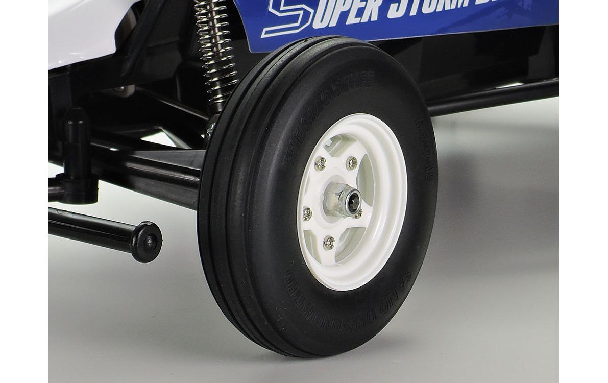 Buggy Super Storm Dragon 2WD Bausatz, 1:10<br>RC Off-Road Modell Bausatz mit Heckantrieb im 80er Jahre Design