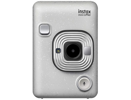 FUJIFILM - Appareil photo instantané numérique Fujifilm instax mini LiPlay stone white