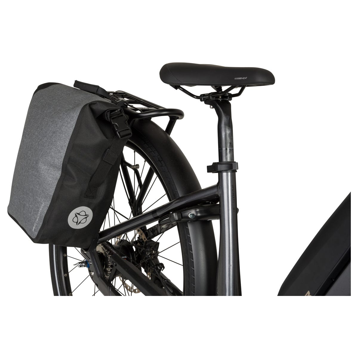 AGU Clean Shelter Click'nGo Medium enkele fietstas - Grey