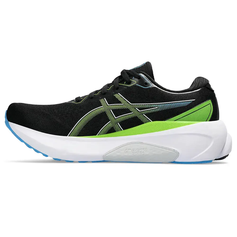 ASICS Gel-Kayano 30 Hardloopschoenen Zwart/Groen Heren