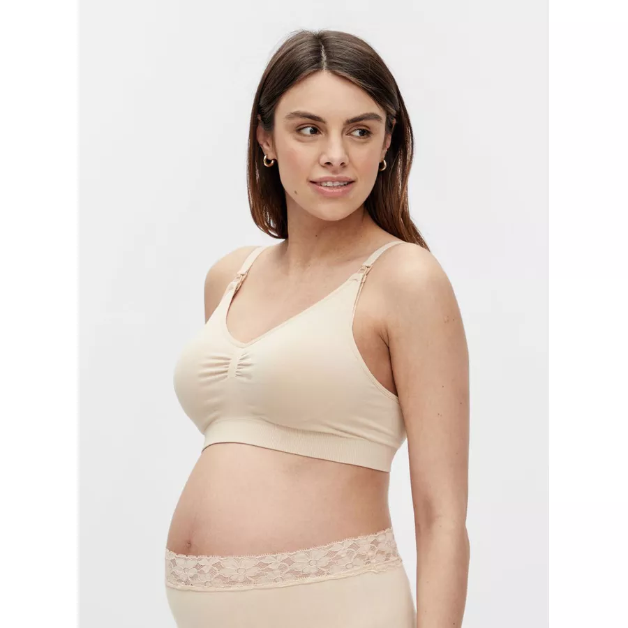 mama;licious Still-BH MLILJA 2er-Pack beigeschwarz