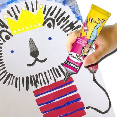 Cléopâtre NEFERTARI - Boîte de 5 tubes de Peinture Gouache avec embout fin - 5 x 30 ml