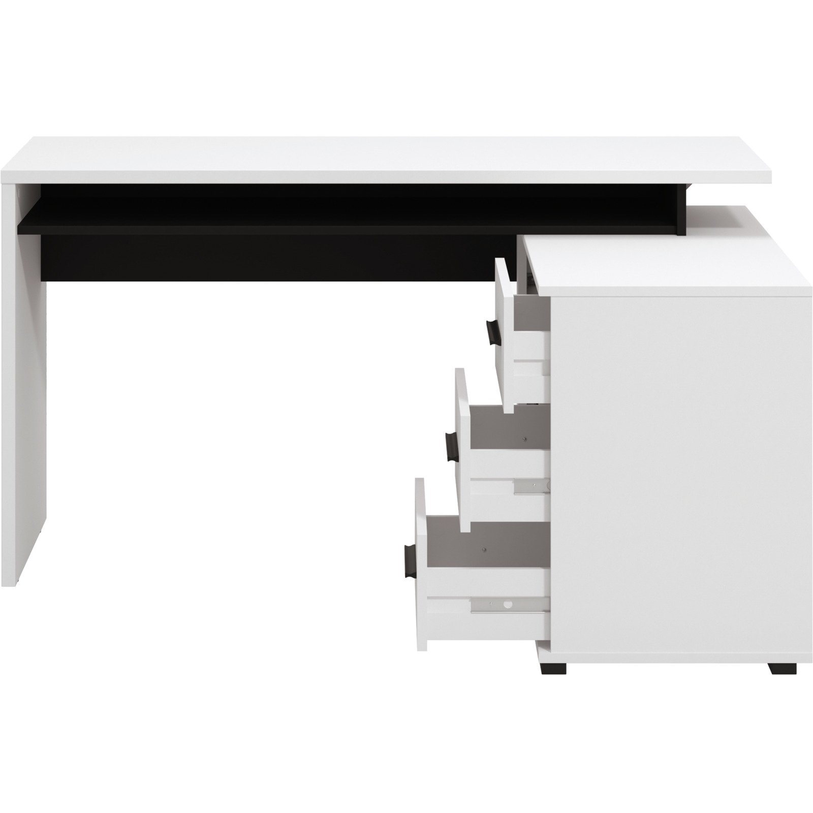 Schreibtisch Arhimed Dekor weiss 137,5 x 75 x 101,5 cm