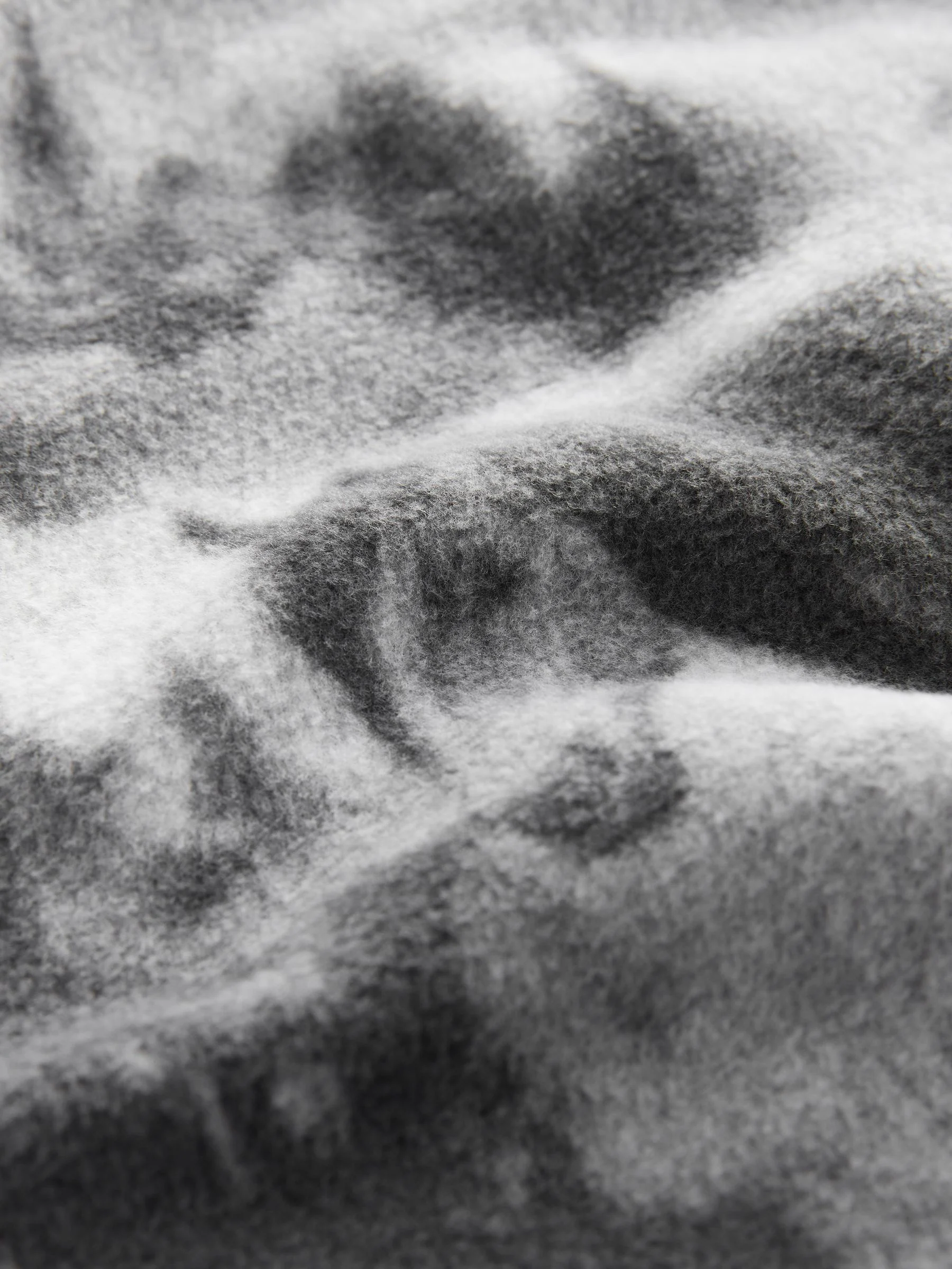 Grey Scene - Polar Fleece Shacket