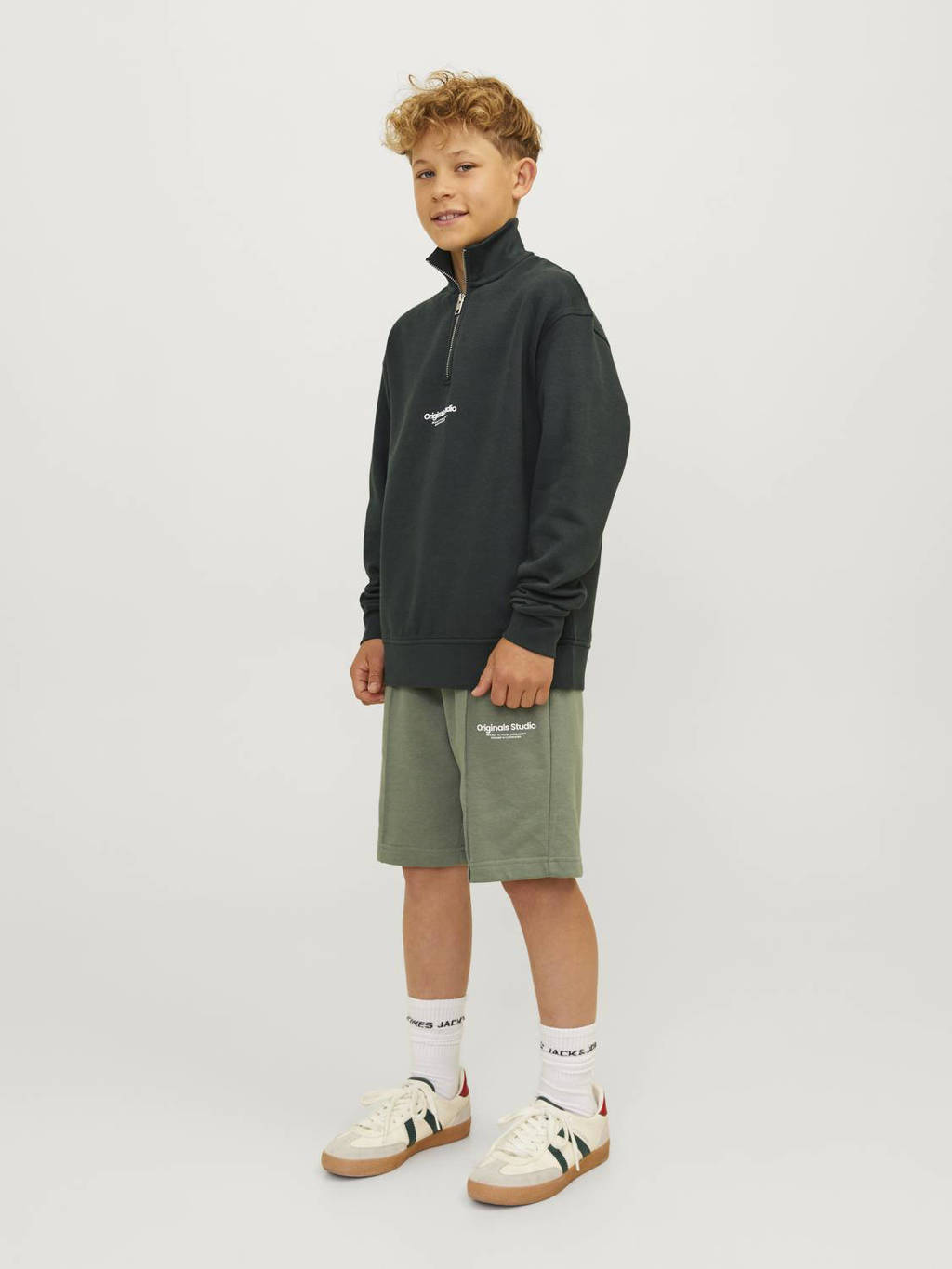 JACK & JONES sweater JORVESTERBRO met tekst