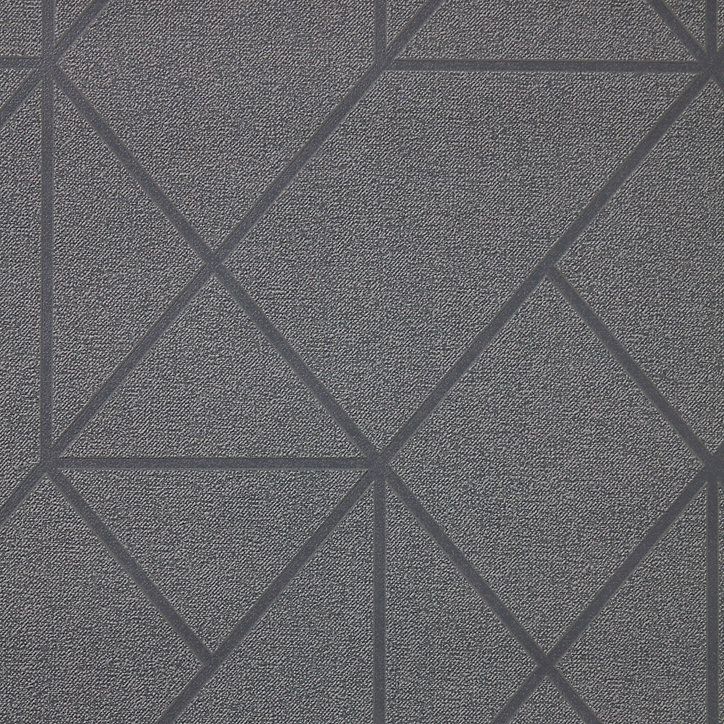 Papier peint vinyle sur intissé GoodHome Patula gris anthracite