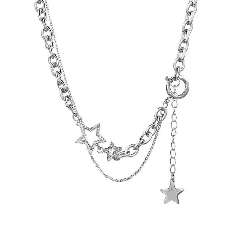 Deminsha - Chokerketting met strass-steentjes