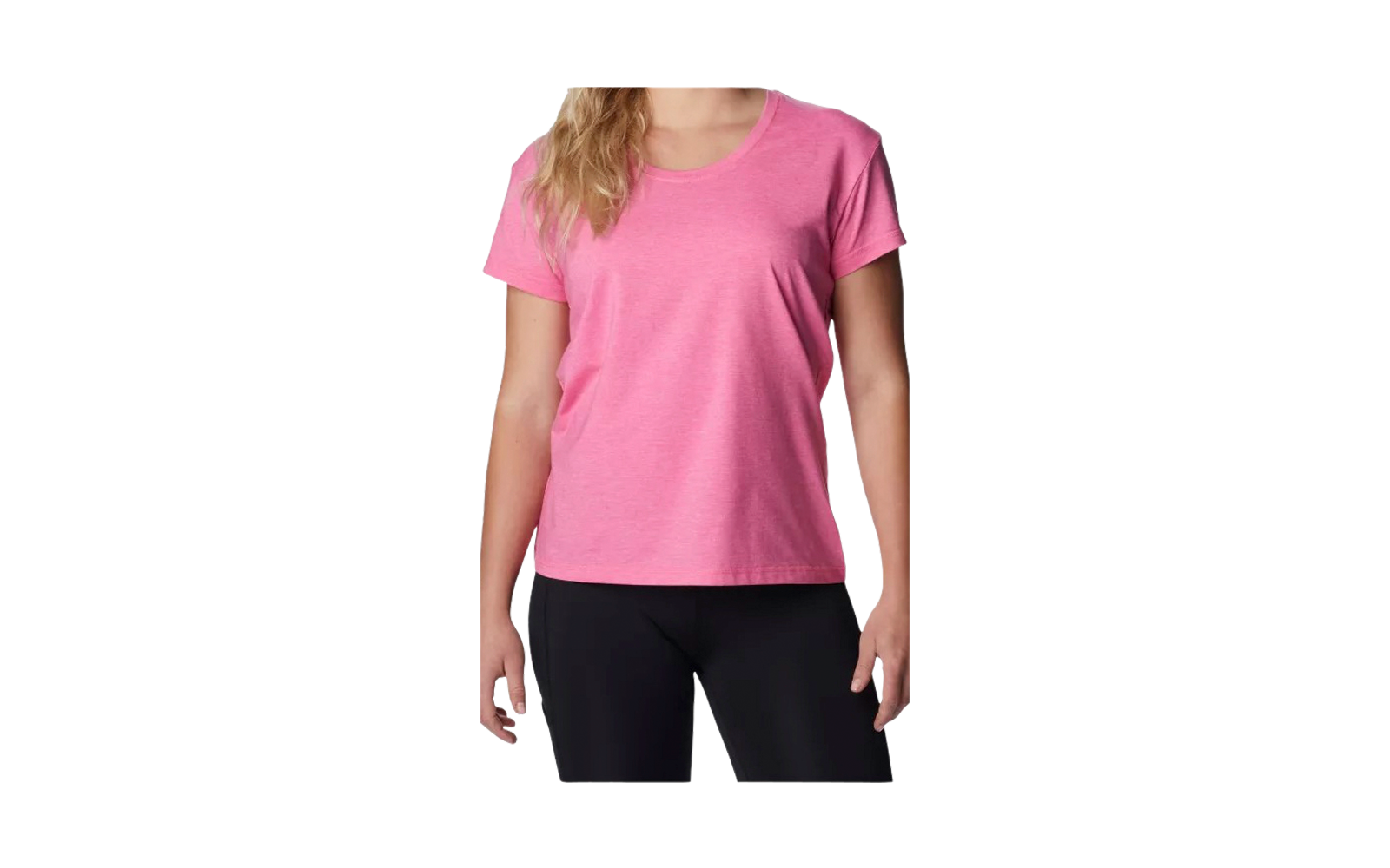 Columbia Sun Trek Tee Damenshirt peach heather