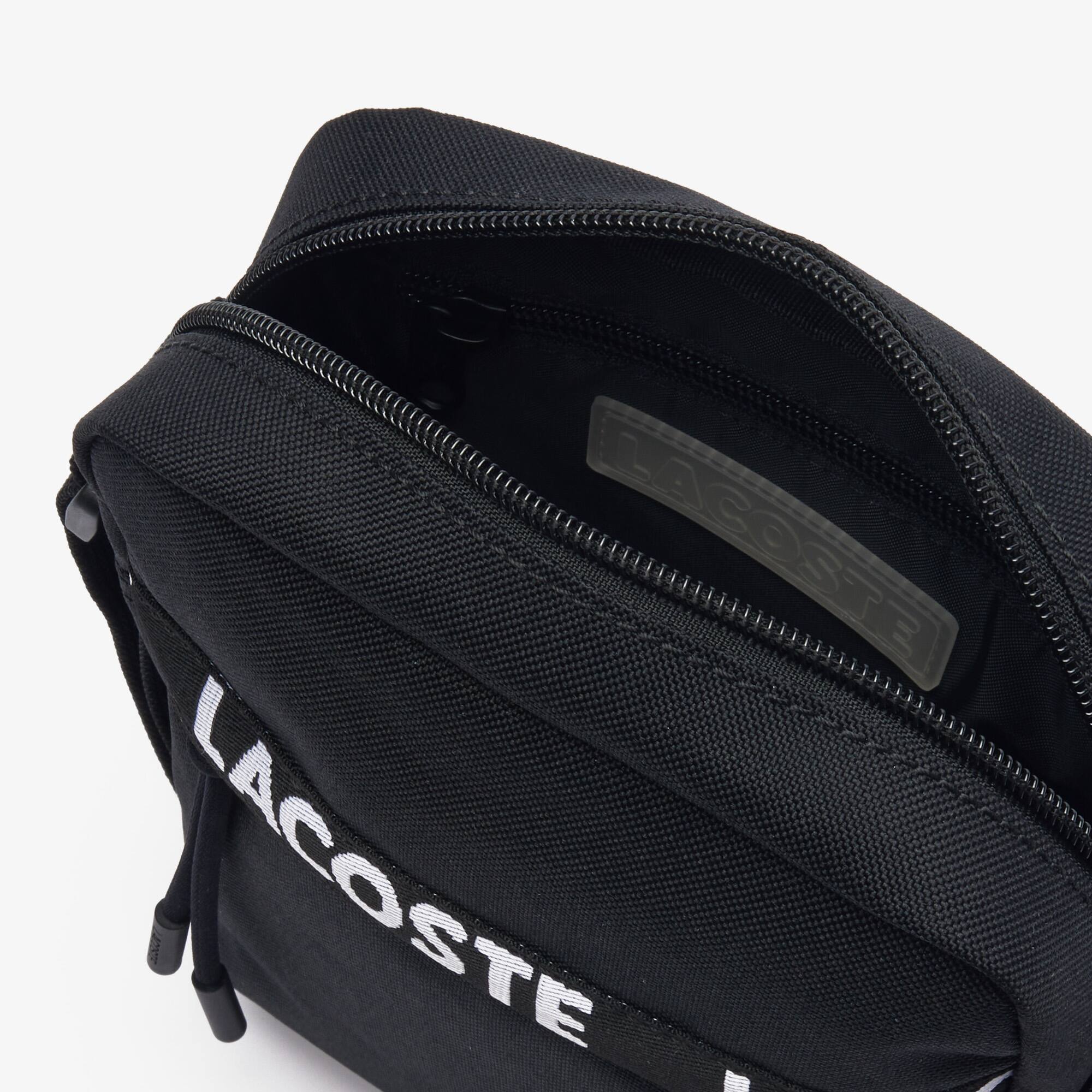 Senkrechte Neocroc Kameratasche Umhängetaschen & Gürteltaschen - Schwarz - Lacoste - Herren