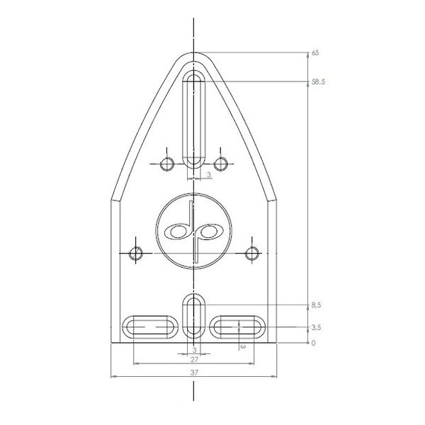 Dietrich Parts String Butler V1 Black/Gold