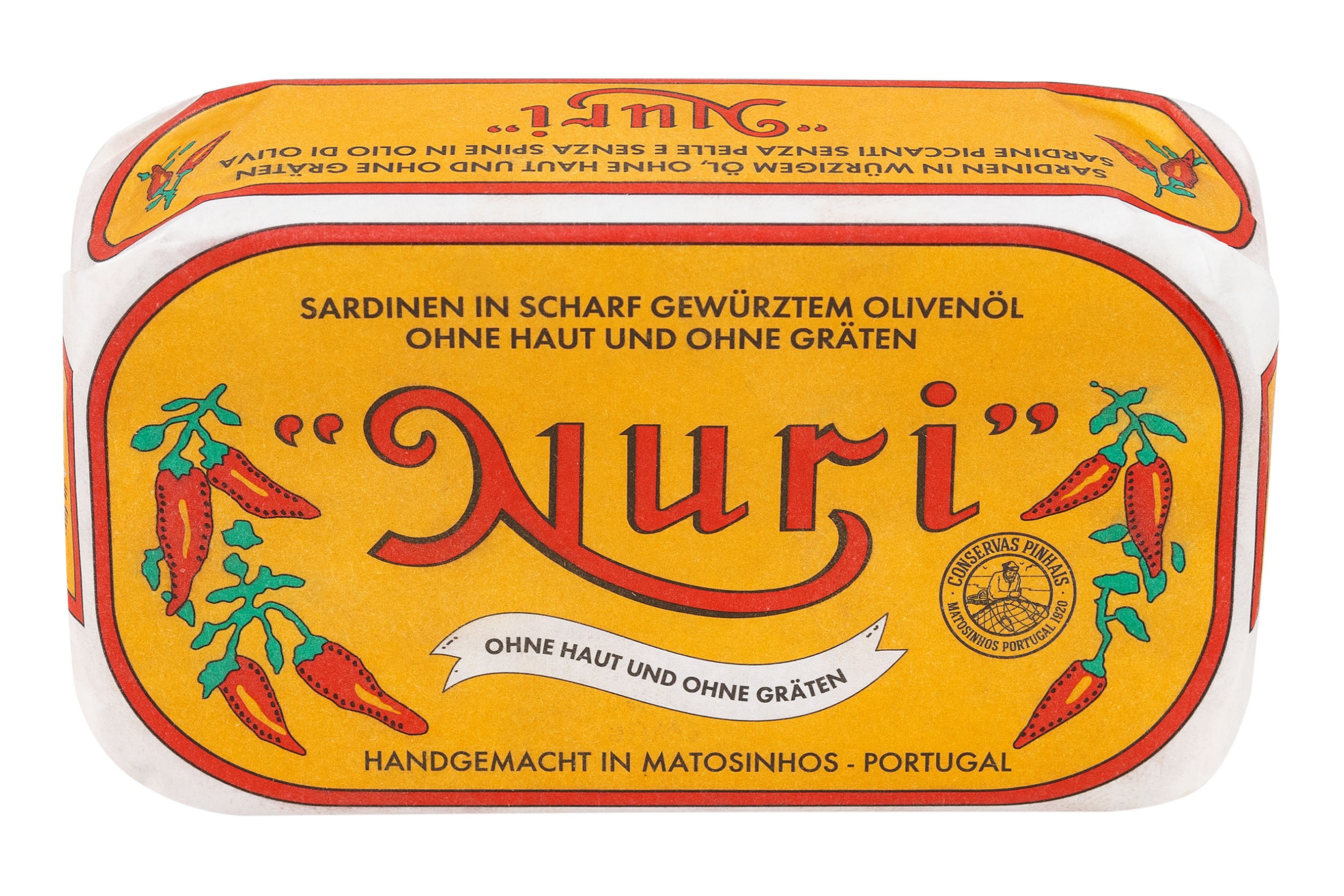 Nuri Sardinen scharf gewürzt ohne Haut & ohne Gräten