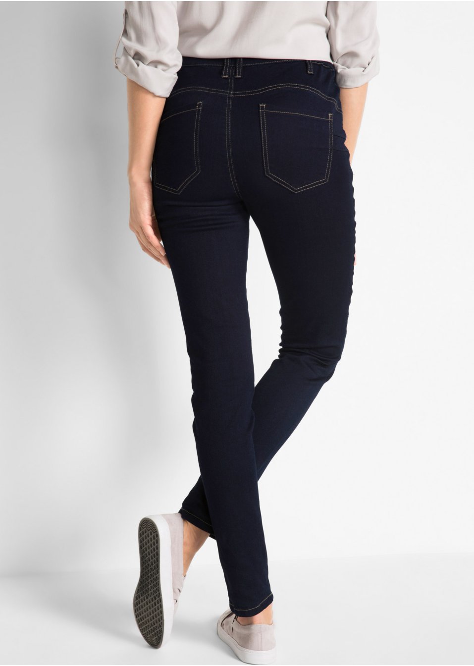 Jean push-up power stretch, highwaist