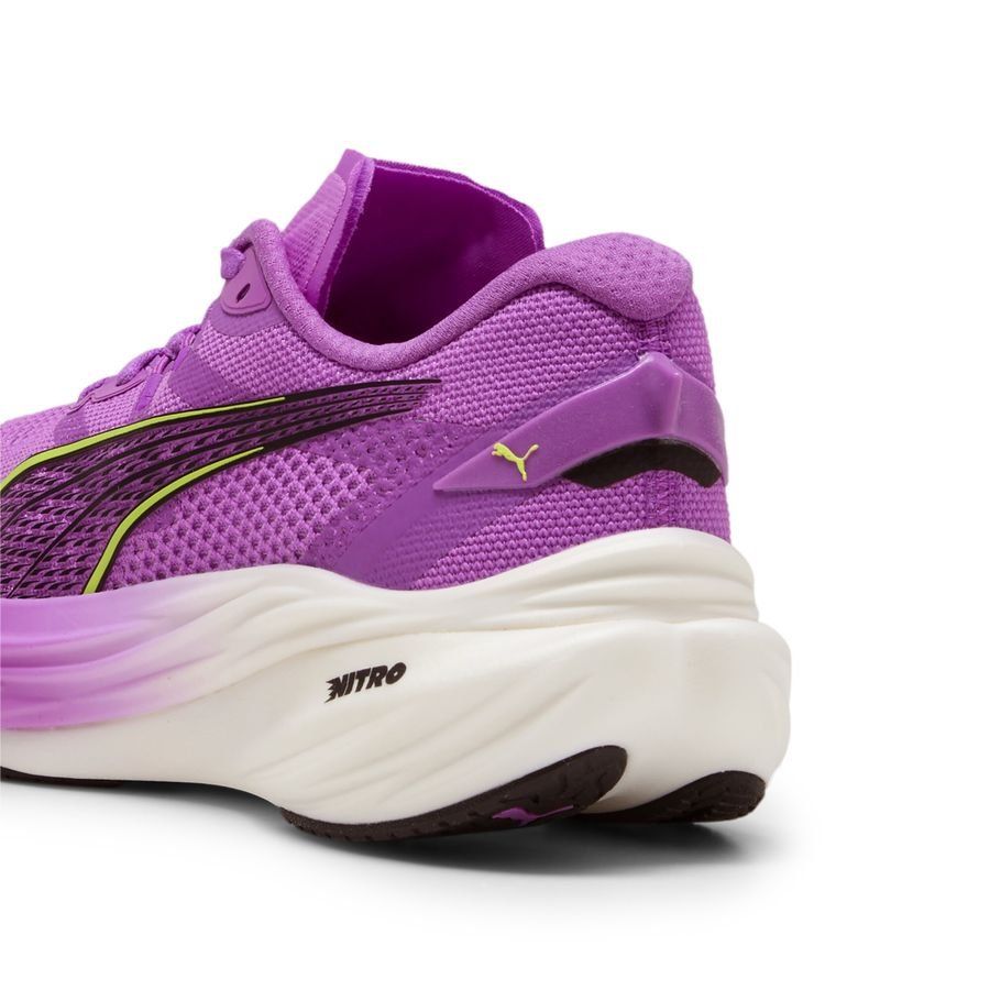PUMA Chaussures de Running Deviate Nitro 3 - Pure Magenta/Jaune/Blanc Femme
