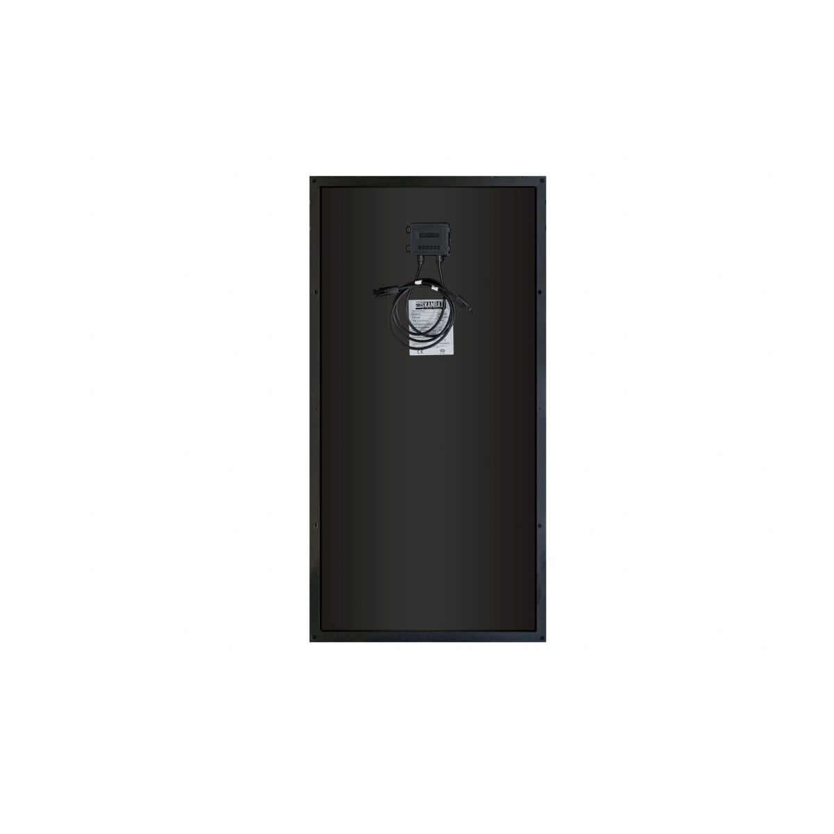 SKANBATT Solcellepanel 110W - All Black - Mono - PERC - 1070x550x30mm