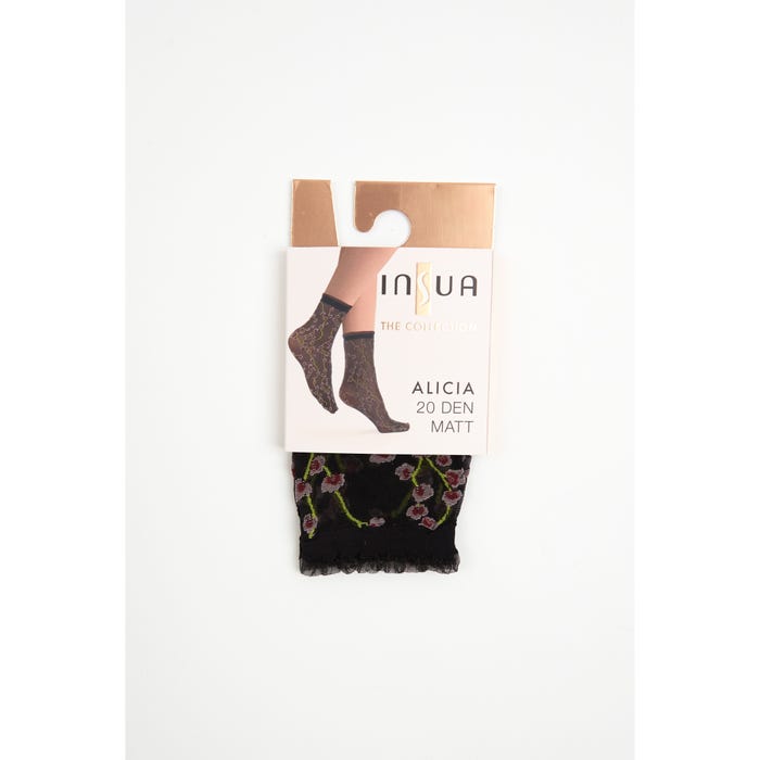 inSua THE COLLECTION-Enkelsokken bloemen Alicia20DEN - Insua The Collection