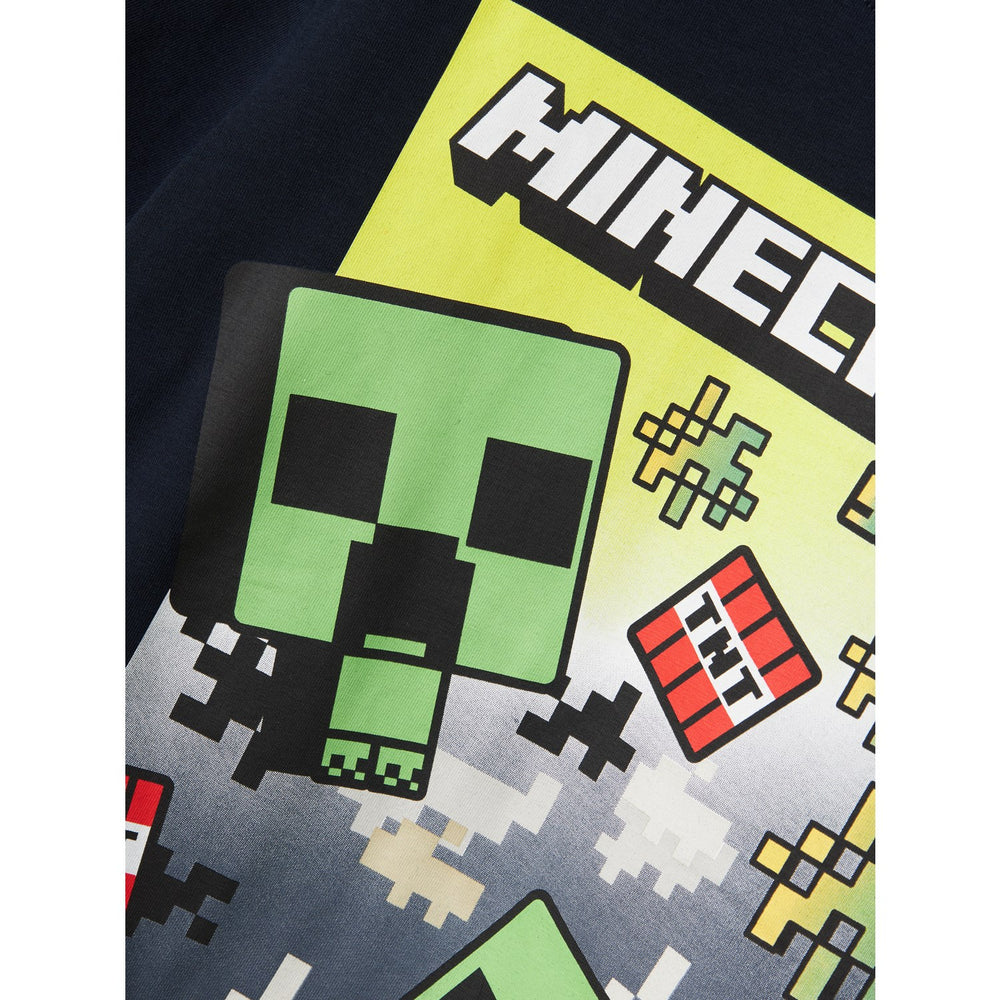 Køb Name It Navy Blazer Mus Minecraft Regular T-Shirt Noos