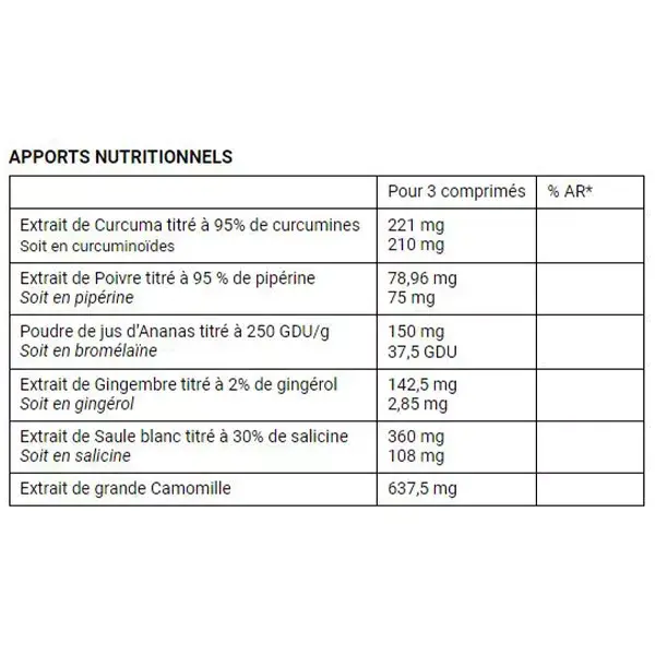 3C Pharma Inflakin 30 comprimidos