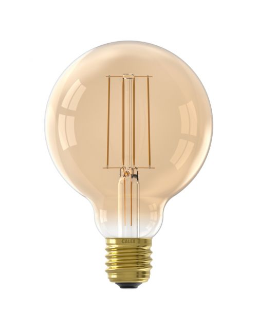 Calex Led Globe Filament E27 G95 4.5w 470lm - Lichtbron - 1 70 g Warm Wit 1 stuk