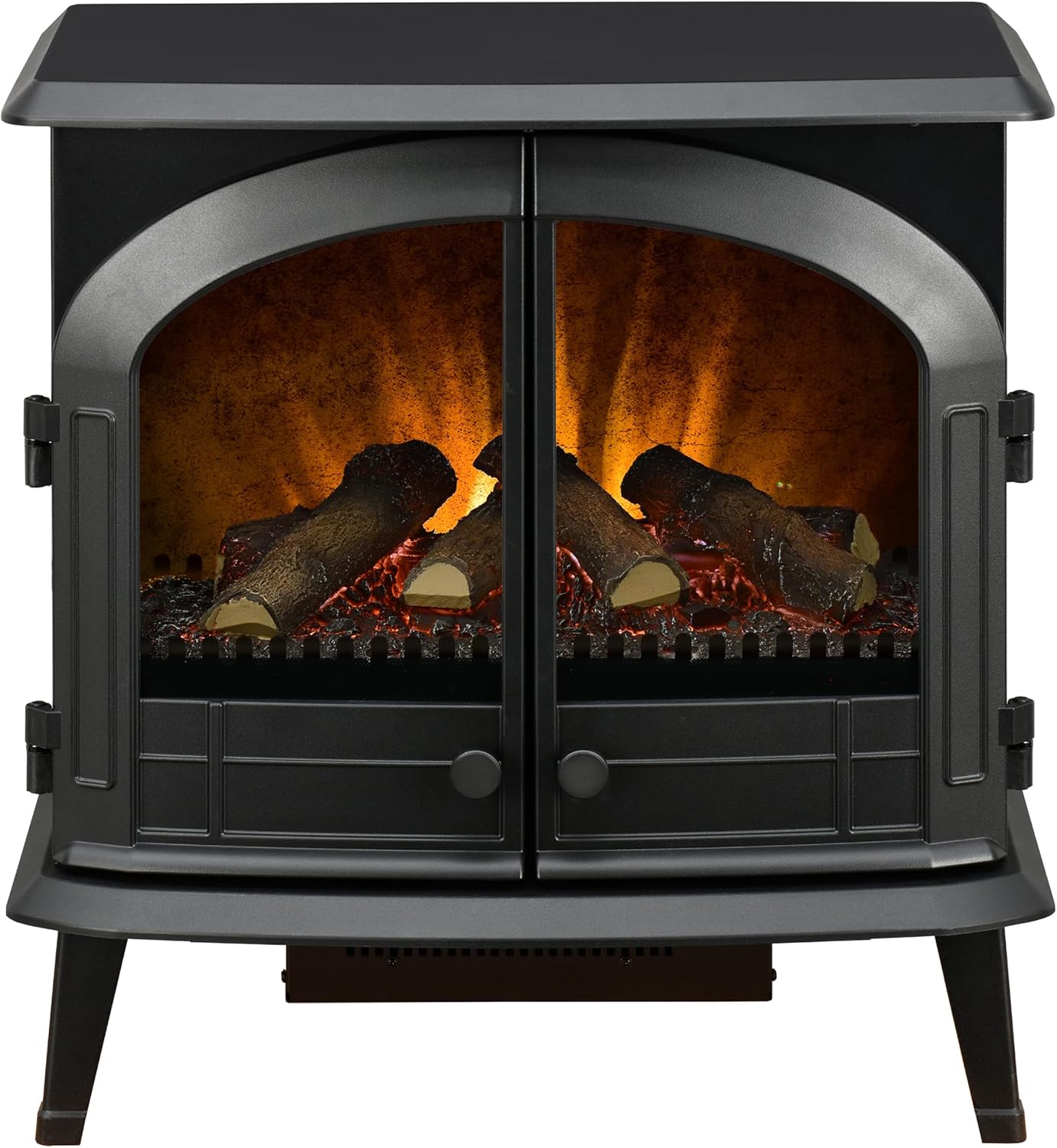 Dimplex Emberly Elektrokamin - 3-Seitiger Elektrokamin mit Heizung & Kaminfeuer - LED Kamin mit Optiflame Flammeneffekt - Zuschaltbarer 2kW Heizlüfter - Inkl. Fernbedienung und App