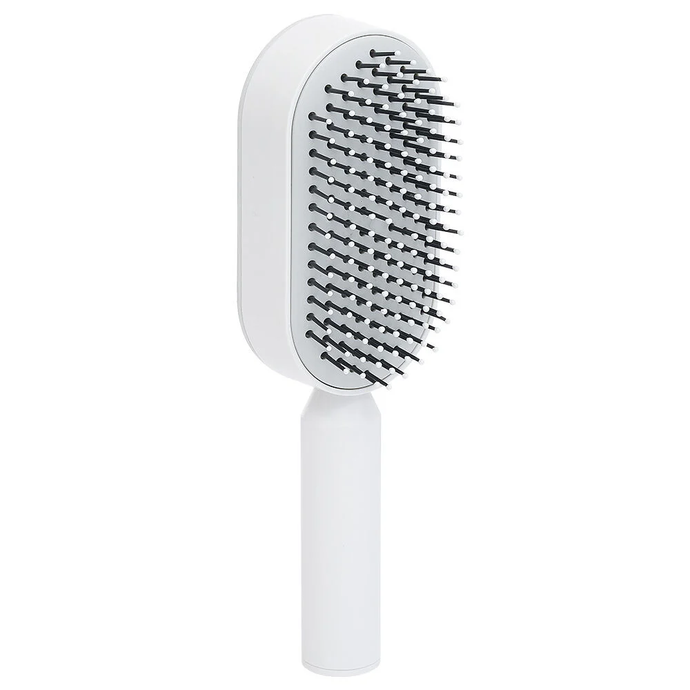 Brosse à cheveux autonettoyante