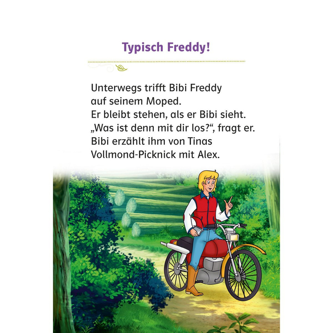 Bibi & Tina - Picknick bei Vollmond - 1.Klasse - Erstlesen