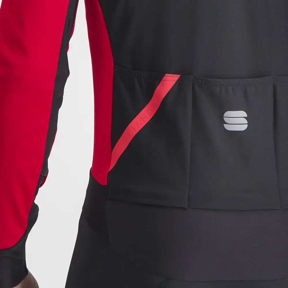 Sportful Fiandre Pro Medium Fietsjack Rood Heren
