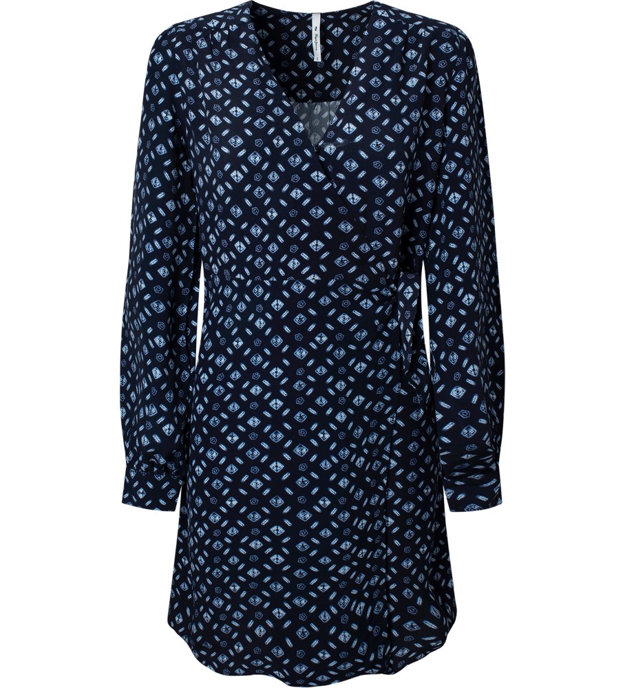 Vestido azul-marinho Ernes da Pepe Jeans