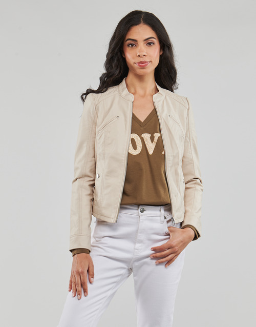 Vero Moda - VMFAVODONA COATED JACKET NOOS - Beige