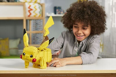 Pokémon Mega Construx Jumbo Pikachu 600 Brikker