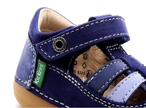 Kickers boots et bottillon bebe sushy bleu