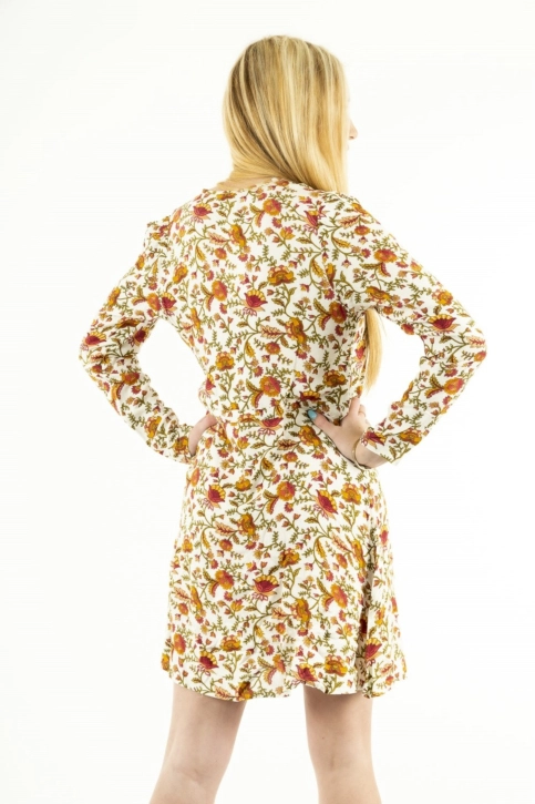 robe only bellis creme brûlée
