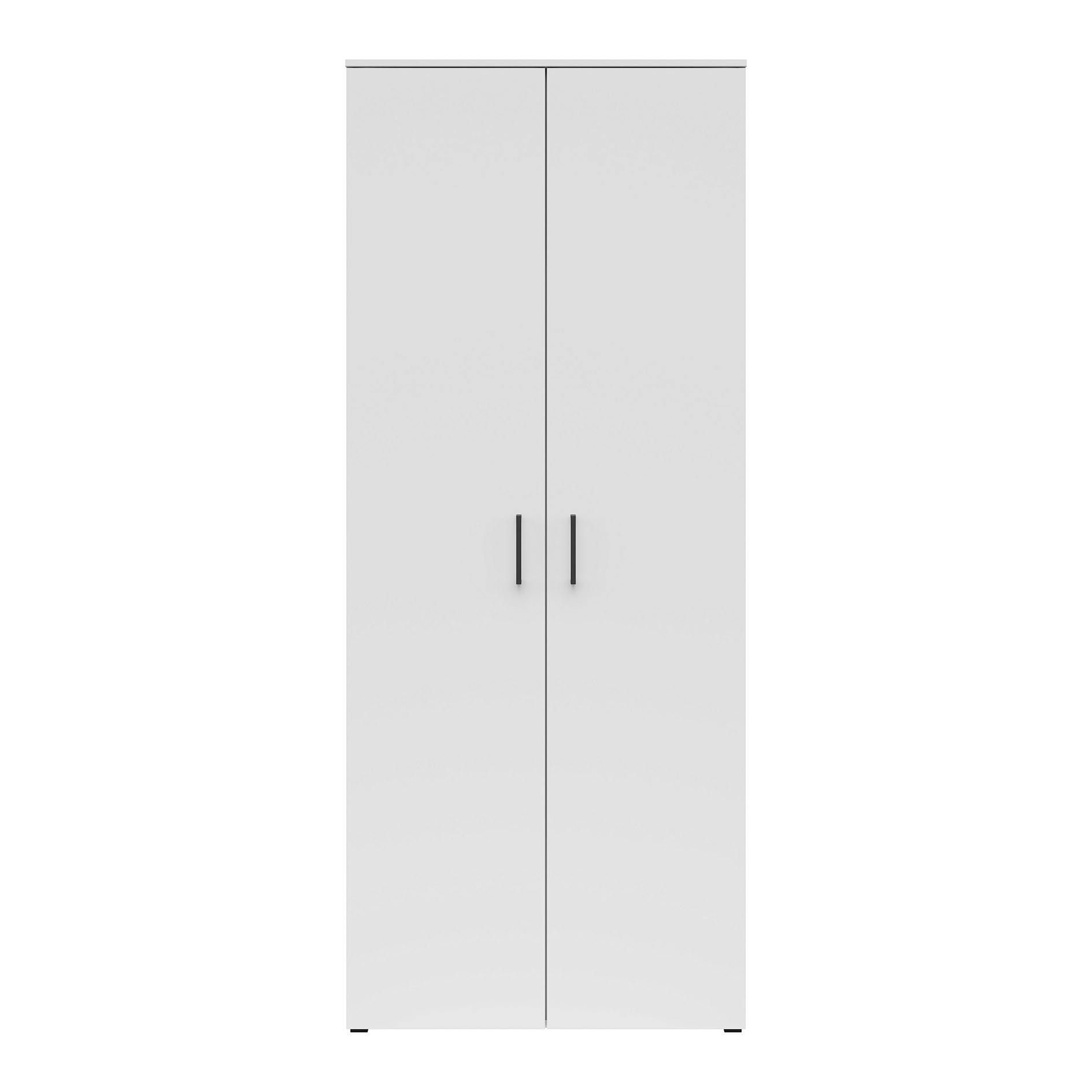 Haushaltsschrank - weiß - Breite 80 cm
