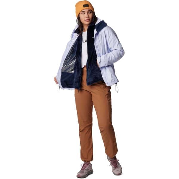 Veste randonnée COLUMBIA W BUGABOO III FLEECE INTERCHANGE JACKET SNOWDRIFT/COLLEGIATE NAVY LINING