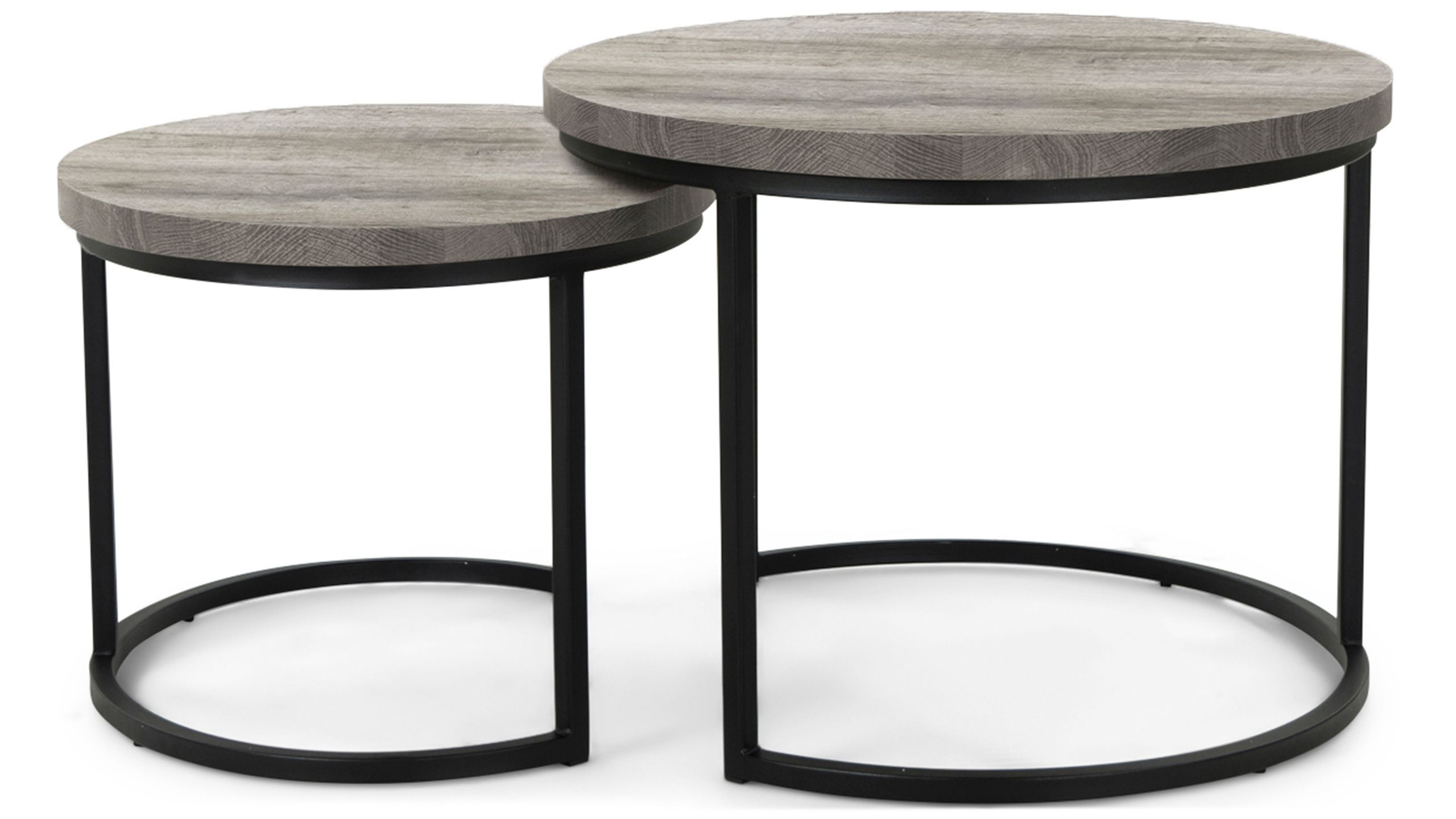 Salontafelset Calcestruzzo -  Rutger B71 x D52 x H43 cm