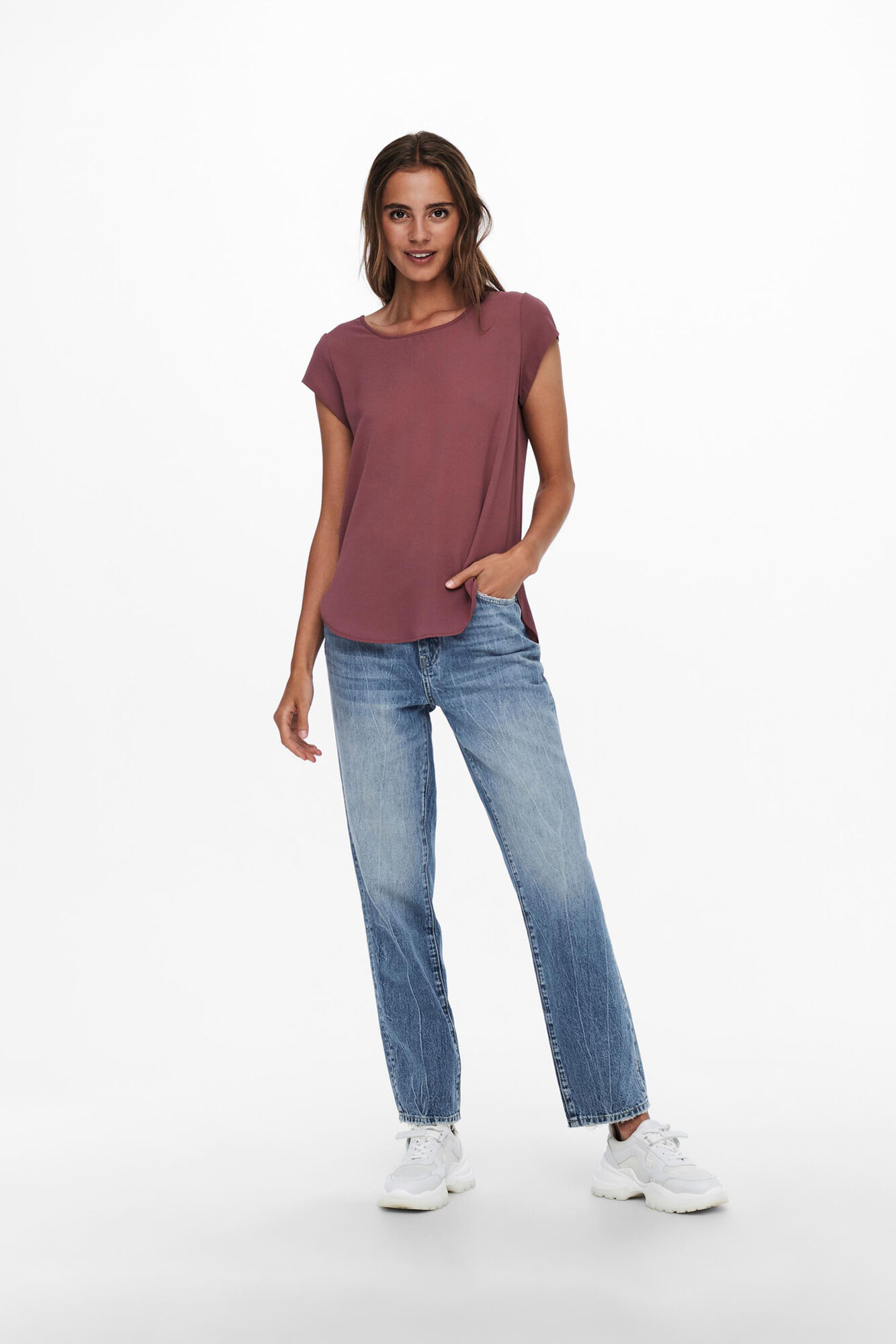 Blusa de manga curta