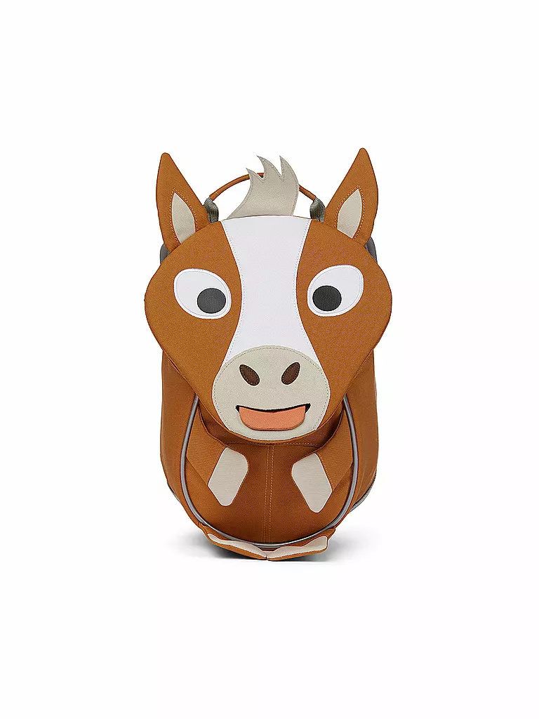 AFFENZAHN Kinder Rucksack Kleine Freunde - Pferd braun