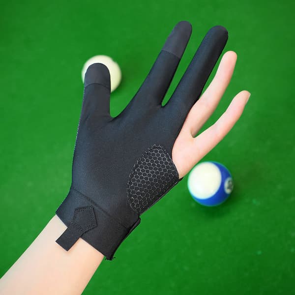 INF Biljard/Snooker Anti-skli Hanske SortRight hand