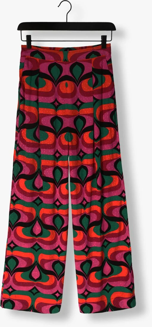 IDANO fuchsia idano wijde broek hilde sixties
