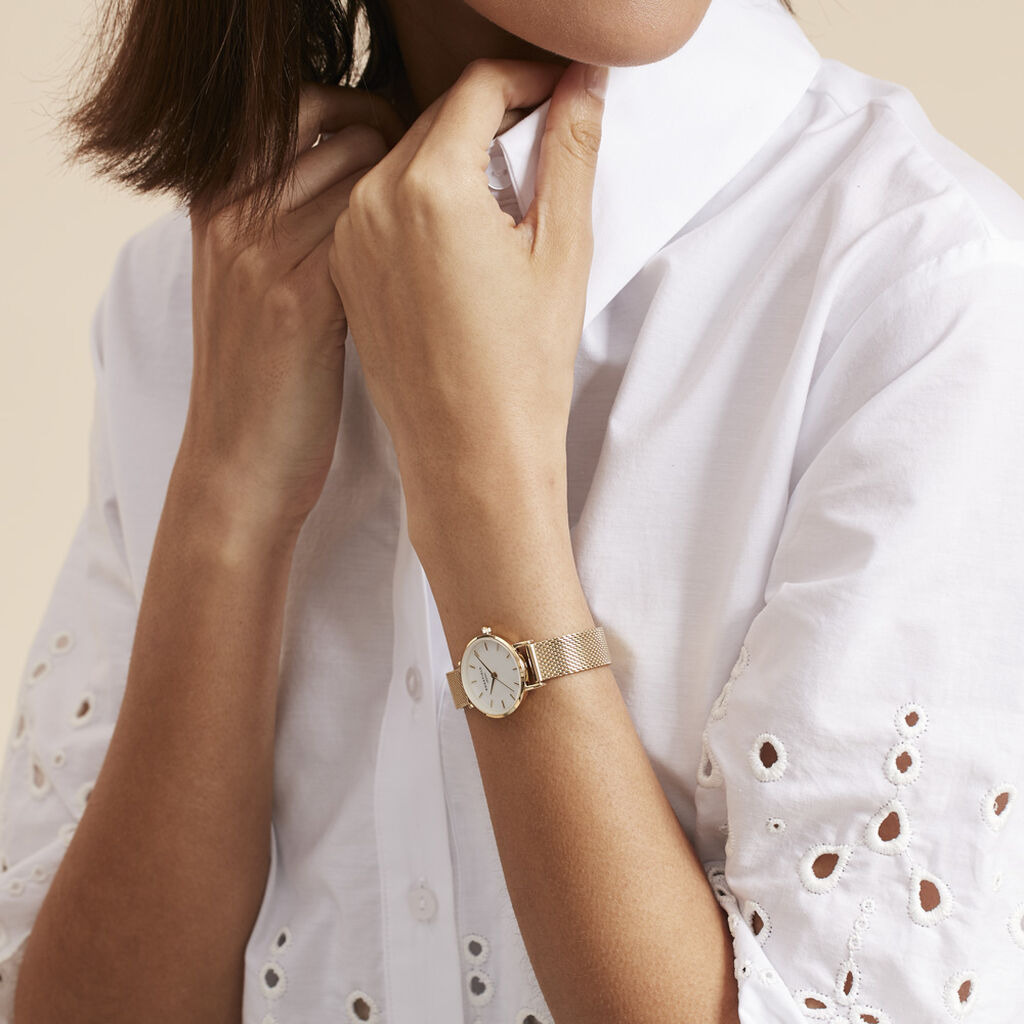 Montre Rosefield Small Edit Blanc