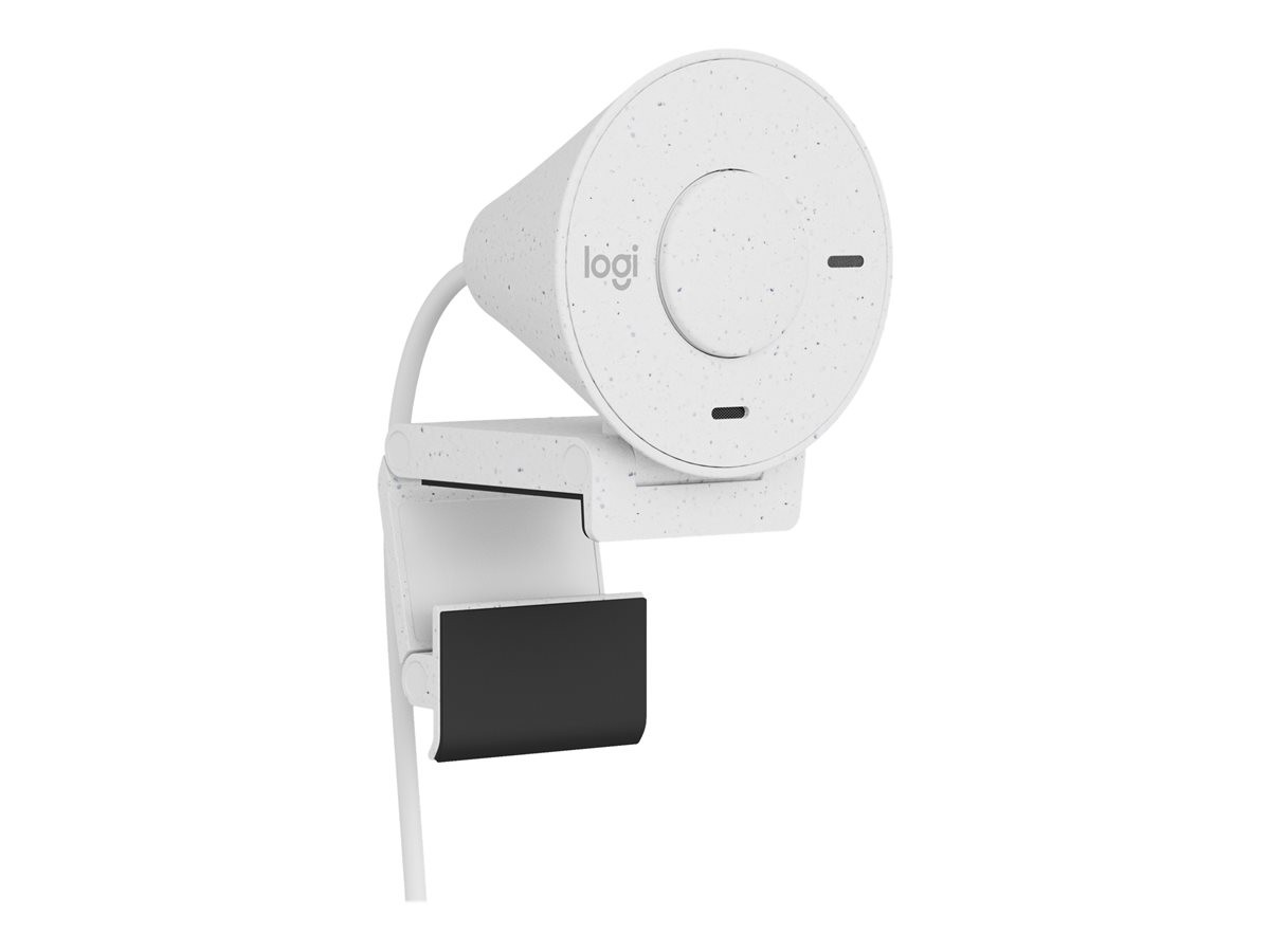 Logitech - Brio 300 Full HD webcam, Off-white