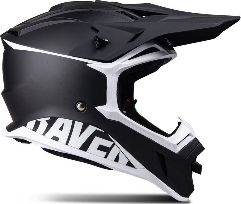 Crosshelm - Raven Airborne Evo - Zwart - ABS - ECE 22.06